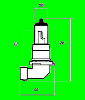 Žarnica HB4 12V 51W P22d